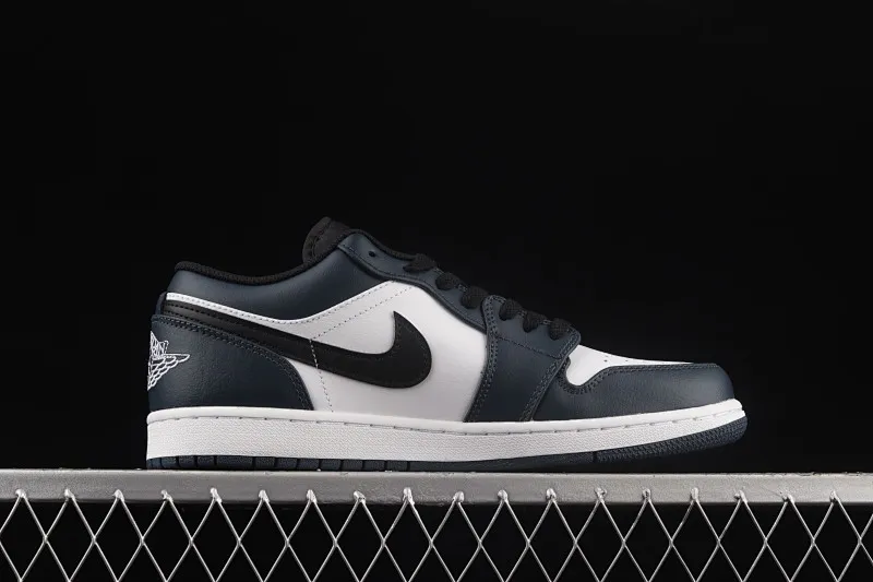 All categories Air Jordan Jordan series basketball shoes Air Jordan 1 Low G version pure original Air Jordan 1 Low "Dark Teal" AJ1 Qiao 1 Qinglan low-top cultural and leisure sports sneakers 553558-411